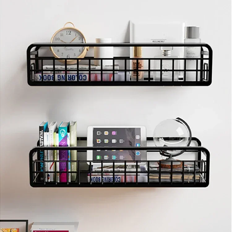 Aluminum Wall Mounting Household Product Storage Organizer Bathroom Shelf
