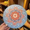 20cm - Galactic planet on the back+Orange blossom on the front