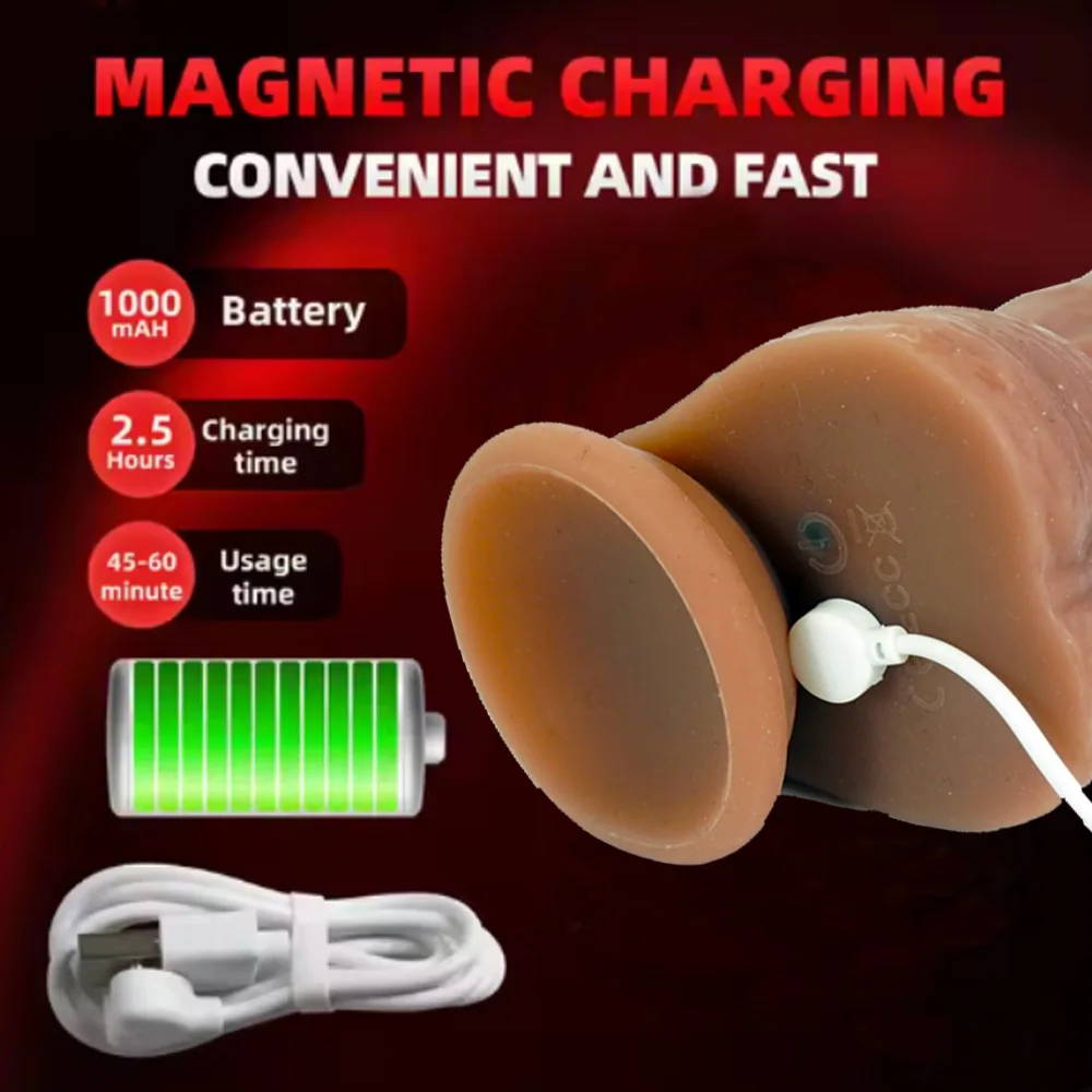 10-Frequency Vibration Sexual Masturbation Vibrating Dildos and Vibrators Relaxation Tool Dildo for Lesbians and Couples