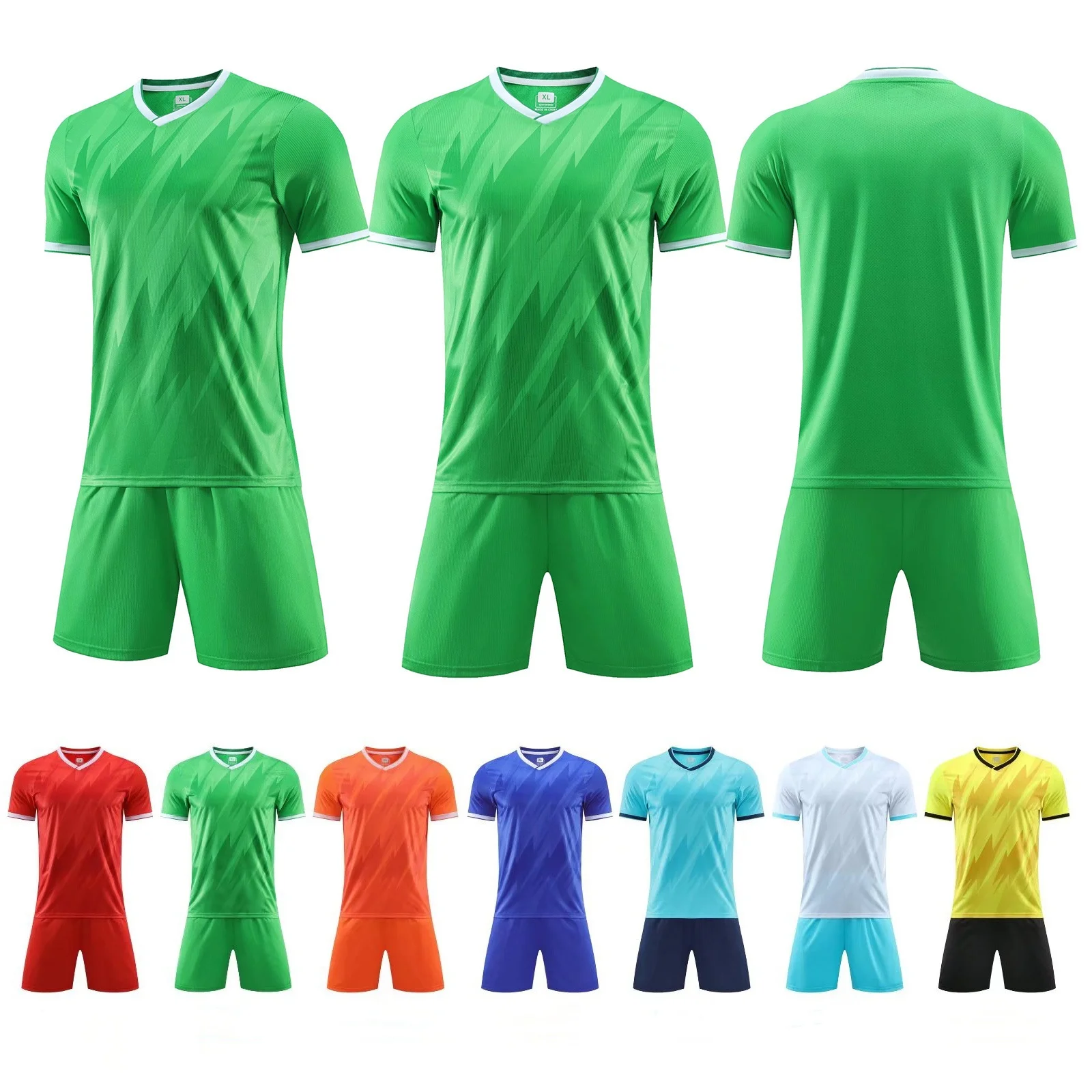 Short - Sleeved Football Club Jerseys