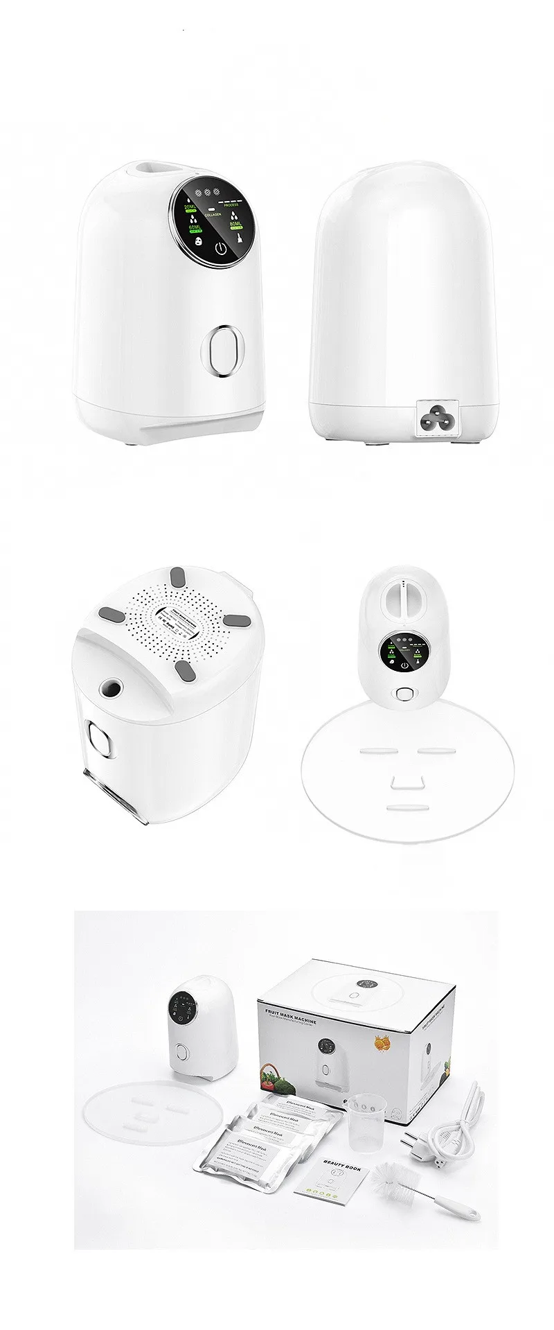 Sheet Mask Maker,Effervescent Collagen Tablets Fruit Mask,Diy Face Mask