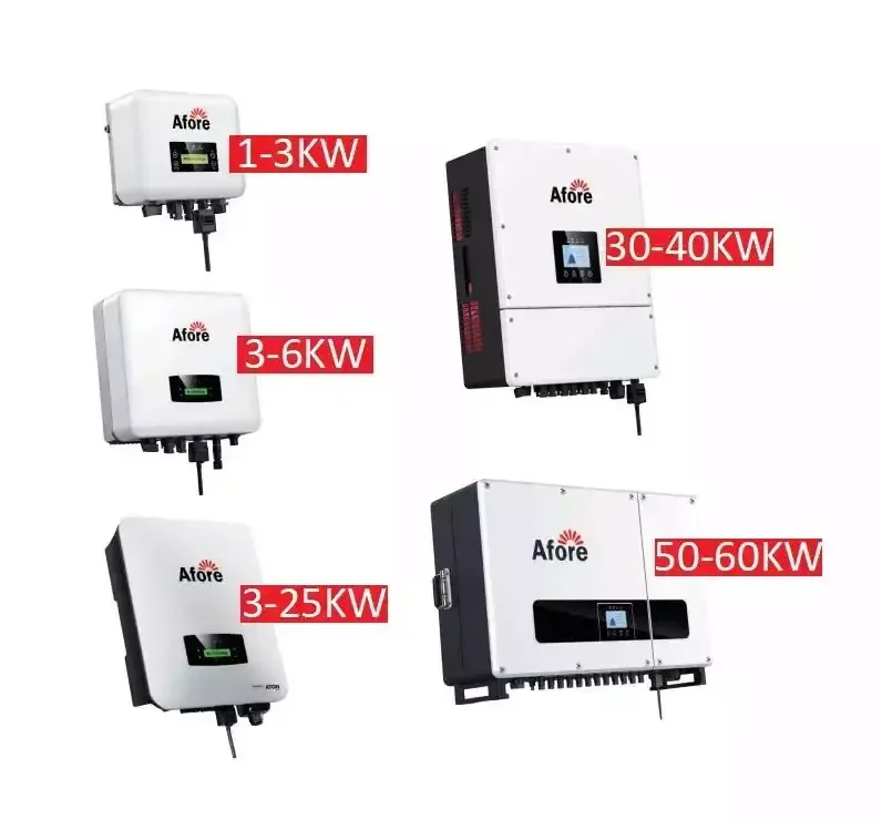 Afore Hybrid Inverter 3kw 5kw 6kw Solar Hybrid Inverter System With Wifi Compatible With 48V 5kwh 10kw LifePO4 Battery