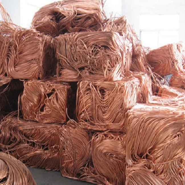 99.99 Copper Scraps Pure Millbery Copper Wire Scrap /cooper Ingot