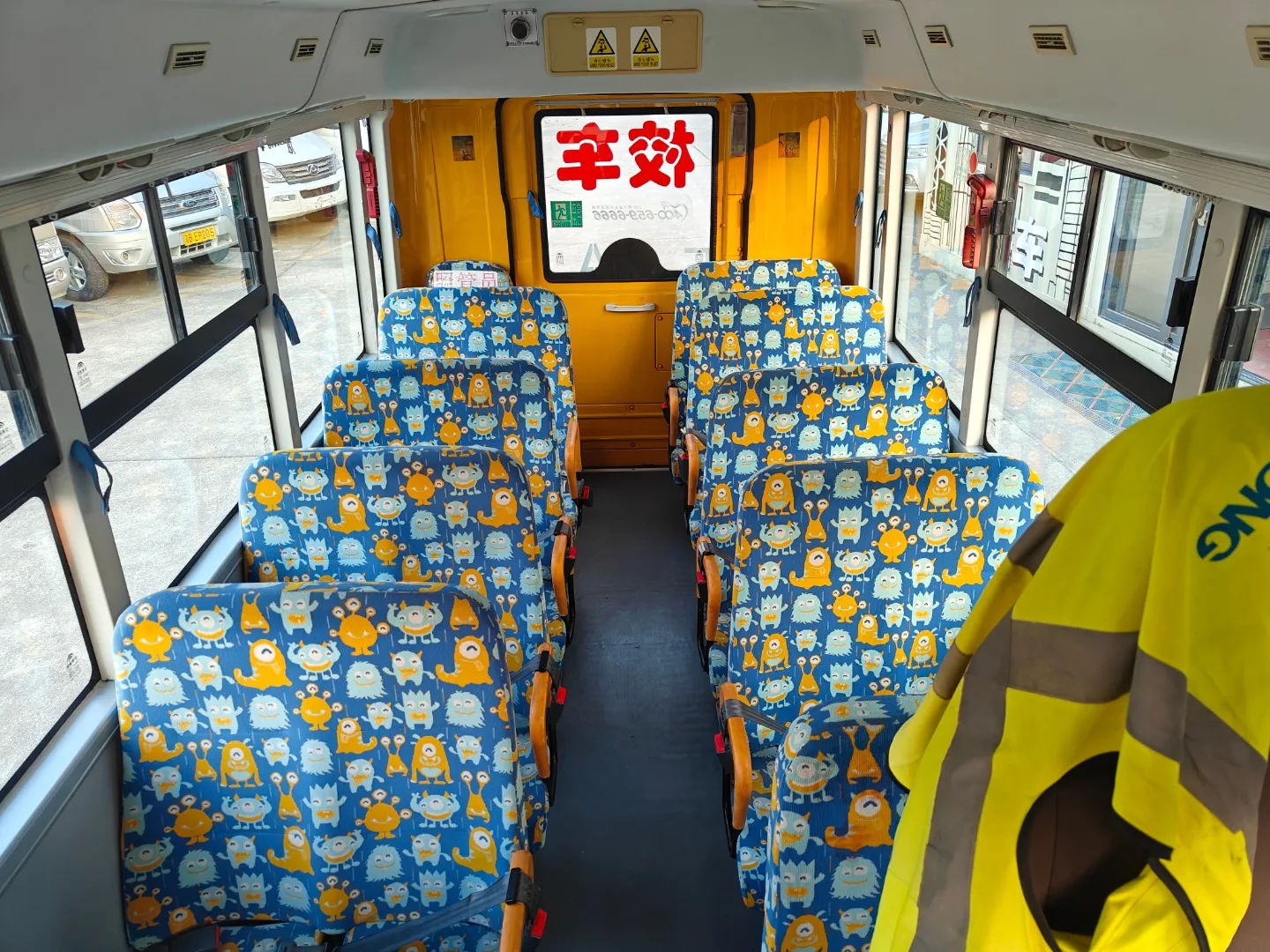 Second-hand School Bus 18 Seats Diesel Engine LHD Used School Bus ...