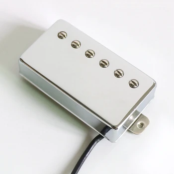 アルニコV 　白銅プレート　4芯　 ヘクサポールピース　装飾カバー　ハムバッカー アルニコV 白銅プレート 4芯 ヘクサポールピース 装飾カバー