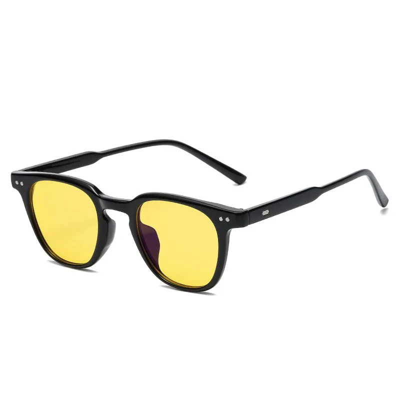 Montures de lunettes optiques pour hommes, très populaires, avec filtre anti-lumière bleue et motif uni._voghion.com