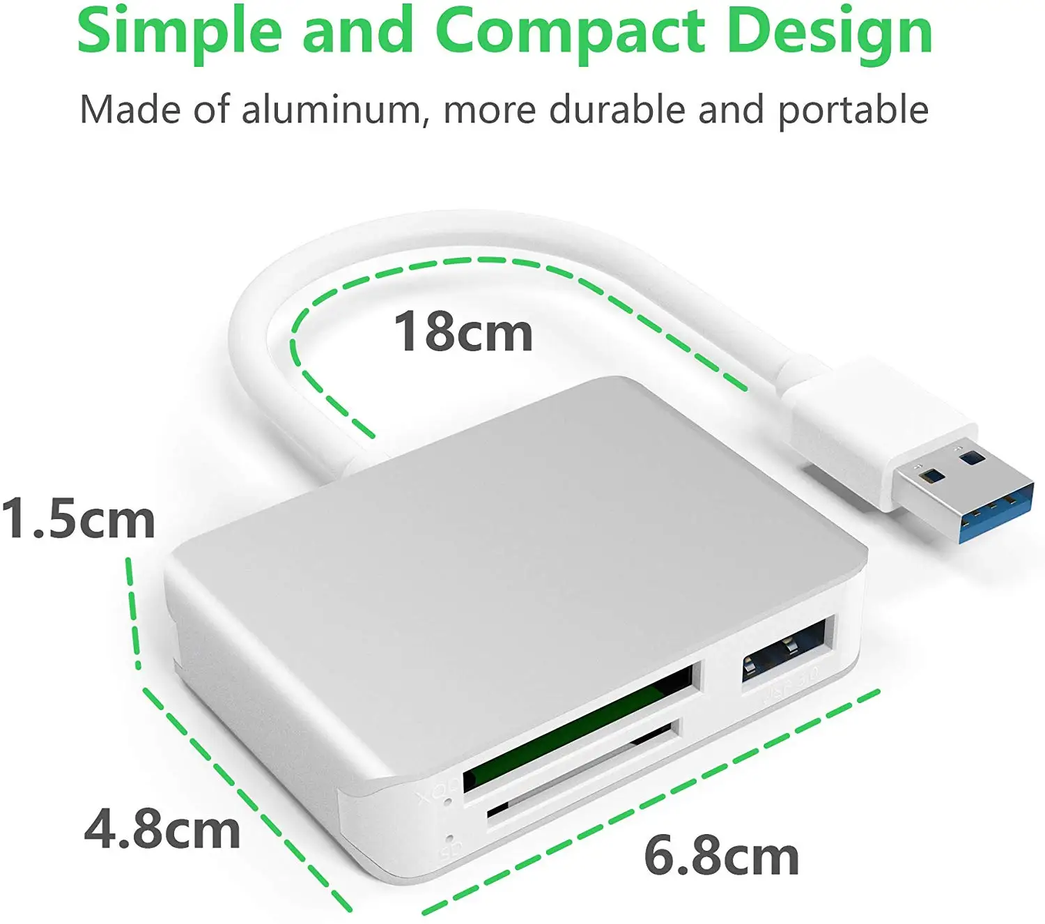 Accessorio Fotocamera Trasferimento Dati Simultaneo Acer Lettore Di Schede SD USB C, Adattatore Schede Di Memoria MicroSD Usb C 5gbps 10 Da 1199 E A 1079 E Adattatore USB-C Per Schede Accessorio Fotocamera Trasferimento Dati Simultaneo Acer Lettore Di Schede SD USB C, Adattatore Schede Di Memoria MicroSD Usb C 5gbps 10 Da 1199 E A 1079 E Adattatore USB-C Per Schede
