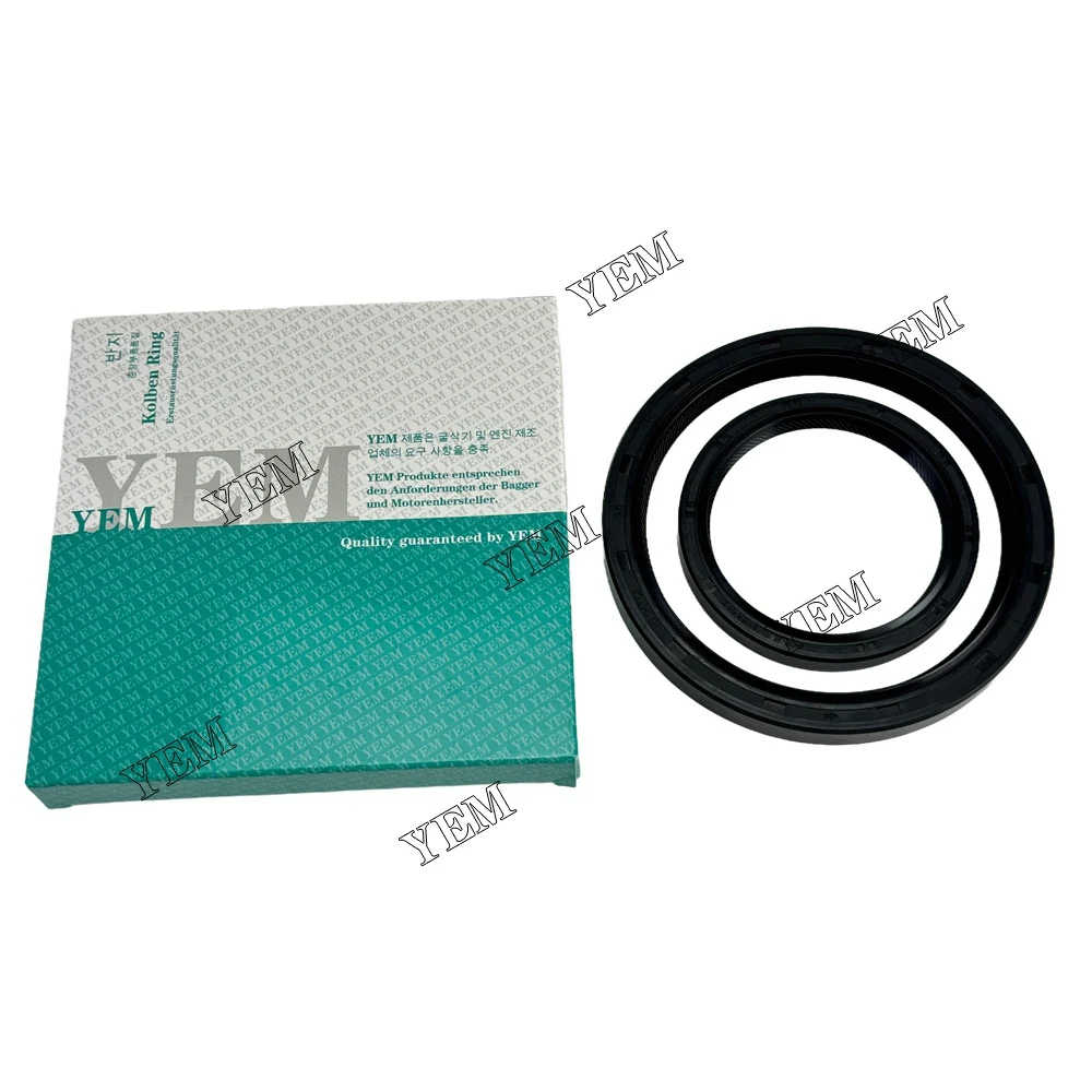 Genuine Complete 6HH1 Crankshaft Front Rear Oil Seal Suitable for Isuzu Diesel Engine for Isuzu Crankshaft Seal