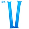 Blue inflatable stick