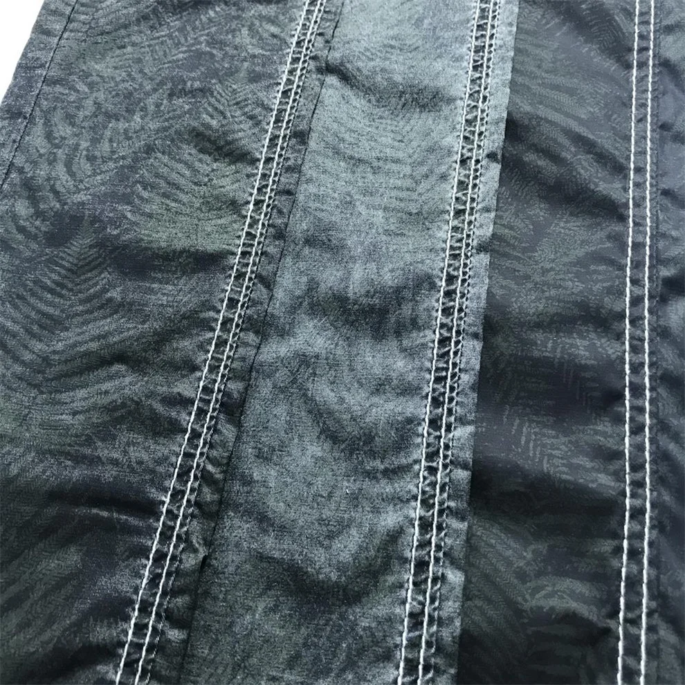 Сделано в Китае, черно-серый спандекс, качественная ткань по оптовой цене