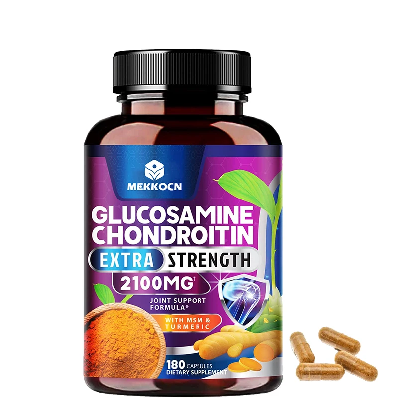Glucosamine Chondroitin Capsules Joint Mobility Turmeric Glucosamine Chondroitin Msm Hard