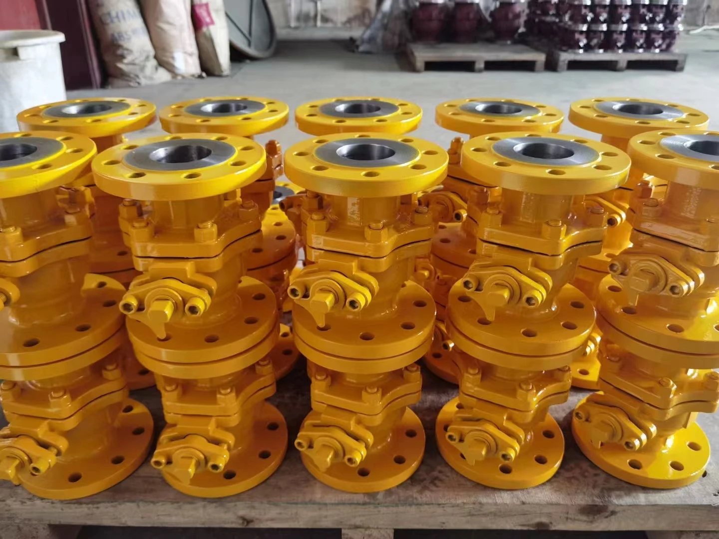 Wcb Valve Body Pn10/16 Ends Full Bore Manual Ball Valve For Water And