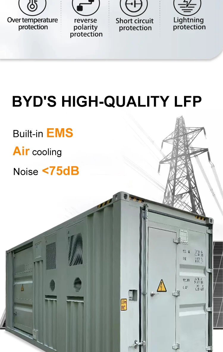 1075KWh Liquid Cooled ESS Energy Storage Container Solar Lifepo4 Battery Energy Storage System supplier