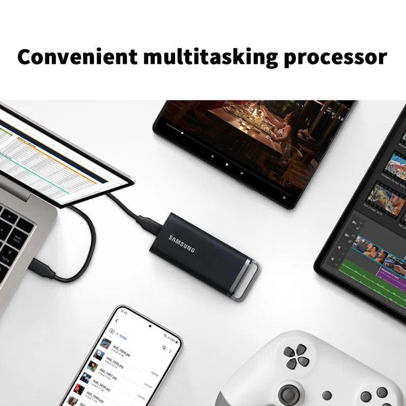 Samsung T5 SSD Portable 2TB, 4TB, 8TB Storage Solution
