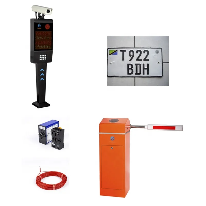Парковочный барьер ворота номерной знак автоматическое распознавание камера видеонаблюдения для автомобильной парковочной системы Anpr парковки