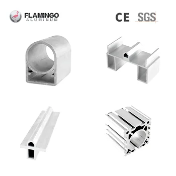 Flamingo High Quality Industrial Aluminum Profiles Extrusions 6063 Customized OEM Manufacturer