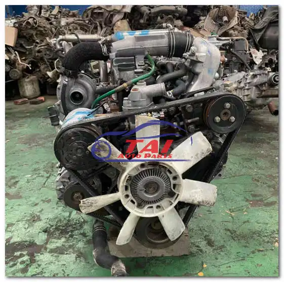Japanese Used Diesel Engine 4jb1 4jb1t Engine With Turbo And Gearbox