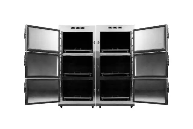 ROUNDFIN Morgue Cadaver Refrigerator Freezer Autopsy Table Corpses Storage Rack Mortuary Lifter Trolley Mortuary Equipment Price