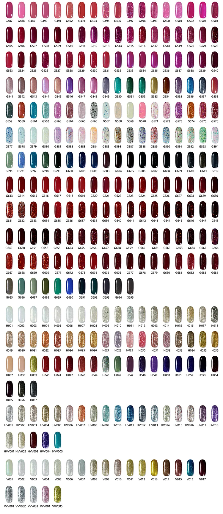 Missgel 2237 Colors Soak Off Professional Nail Supplies Custom Logo ...