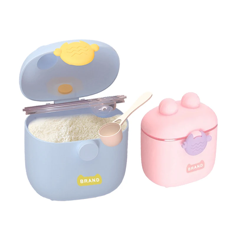 Large Capacity 500ML Milk Powder Container for Baby Formula Dispenser Container Baby Snack Storage Baby Milk Powder Dispenser