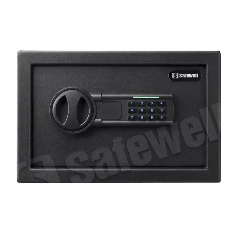 Safewell Most Popular Custom Mini Smart Digit Safe Box for Valuables Jewelry and Documents in Home Hotel Caja Fuerte Coffre Fort