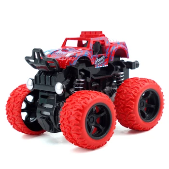 New Mini Inertial off-Road car toy Four Wheel Drive Plastic Children toy truck For Kids Gifts Friction Toy Vehicles