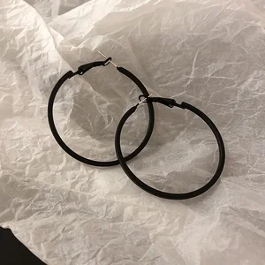 Wholesale Earrings Simple Large Circle Geometric Earrings Alloy Fashion Women's Hoop Earrings for Party Birthday Anniversary