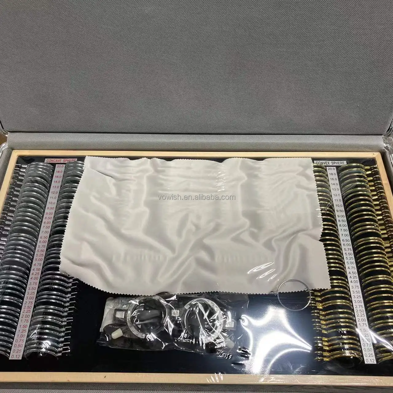 Eye Testing Box Optical Optometry Instrument Trial Lens Set TLS-266