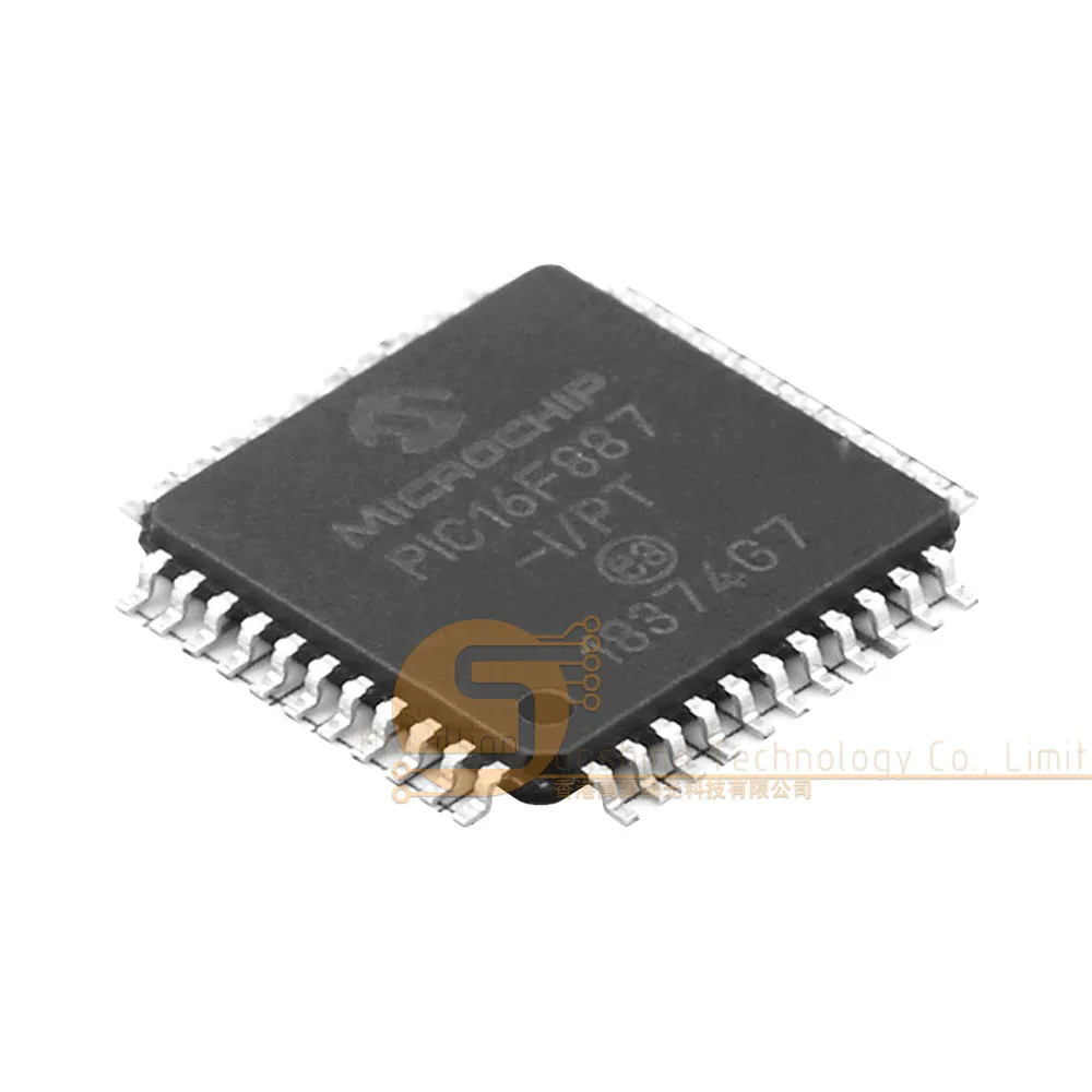 PIC16F887-I/PT TQFP44 8-bit Microcontroller 14KB Flash 20MHz Original IC