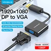 Convertidor de DP a VGA 1080p - Negro