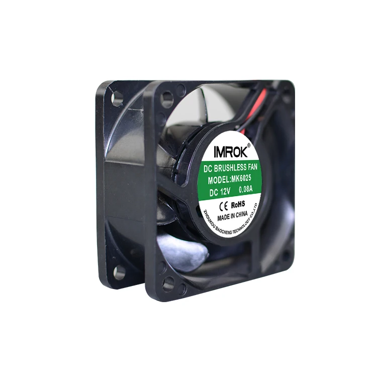 ELINA KDB240615M 60mm Case Fan – 24VDC, 17.8 CFM, Quiet 31dB, 60x60x15mm