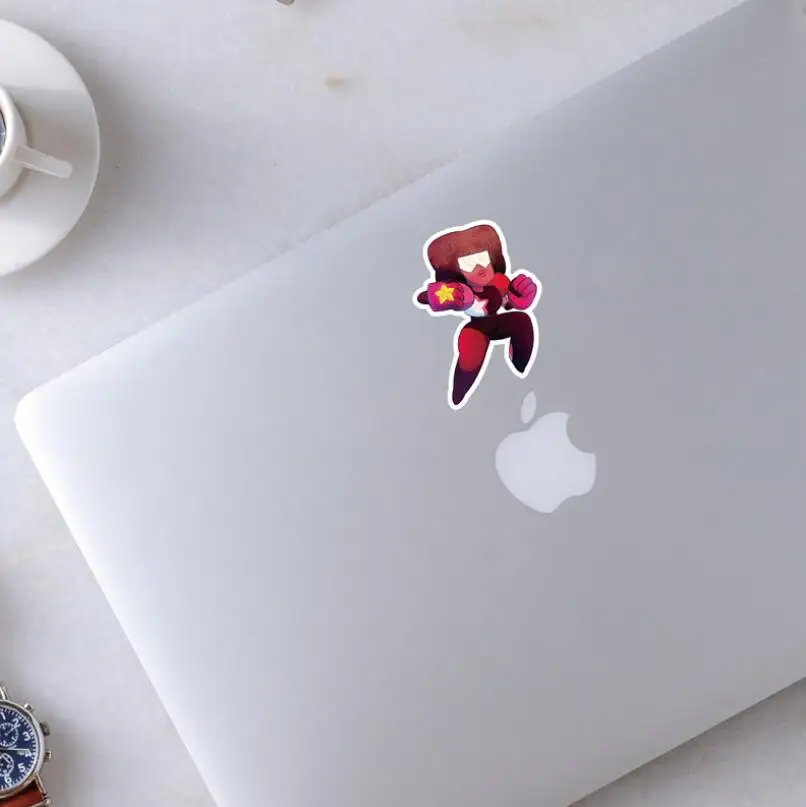 ZY0590C 50Pcs Anime Steven Universe Stickers Waterproof PVC Vinyl Stickers Die Cut Custom Sticker for Luggage Laptop Car