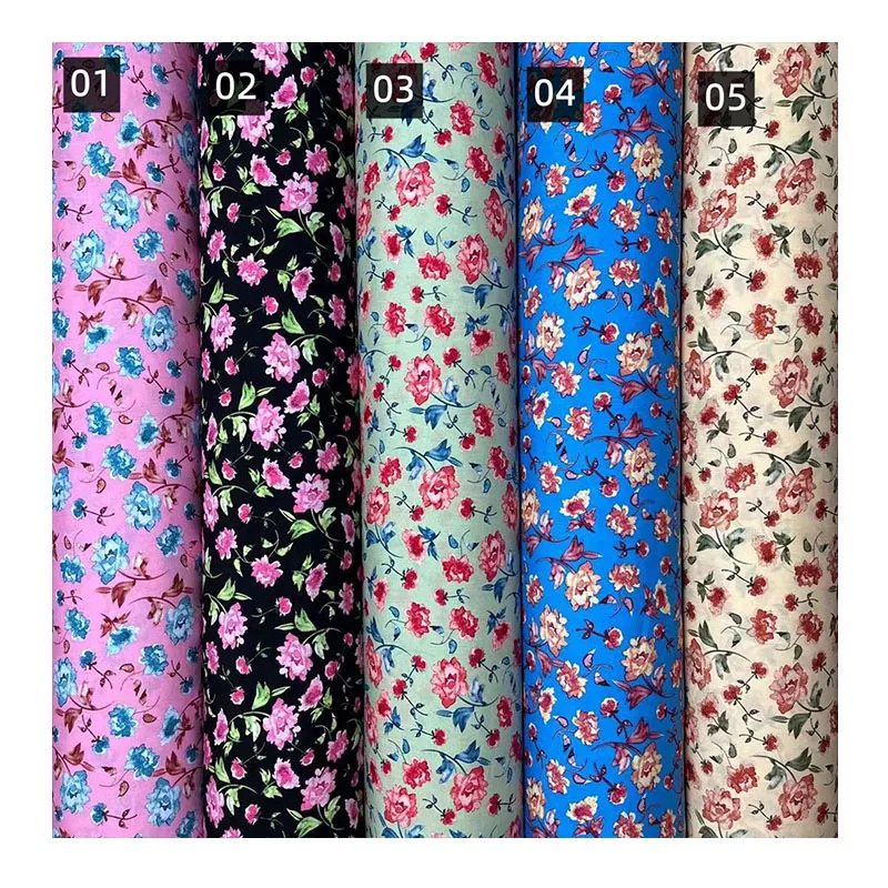 Модный дизайн, цифровая вискозная ткань из вискозы с принтом по низкой цене