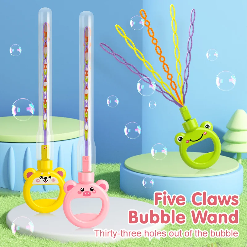 Палочка для мыльных пузырей 33 отверстия