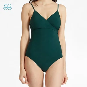 OEM Strap Back One Piece Feeding Swimming Suit Women Swim Suits Plus Size Swim Suits Ladies