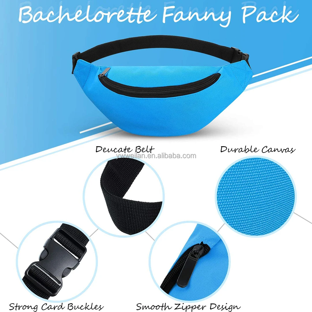 Custom Marketing Women Man Hip Designer Bum Bag Travel Hiking Sports