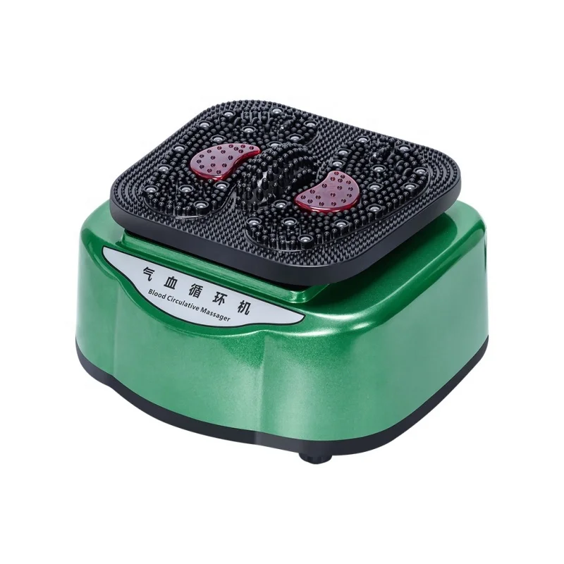 High Frequency Vibration Blood Circulator Deep Tissue Fullbody Leg Foot Pot Massage Machine With ABS Housing Magnetic Therapy