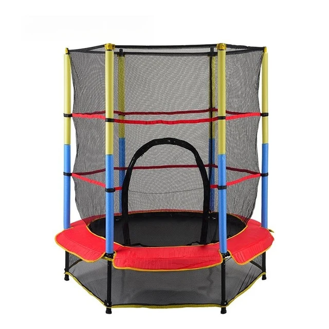 Low Price Finely Processed Children's Indoor Playground Park Trampolines For Sale