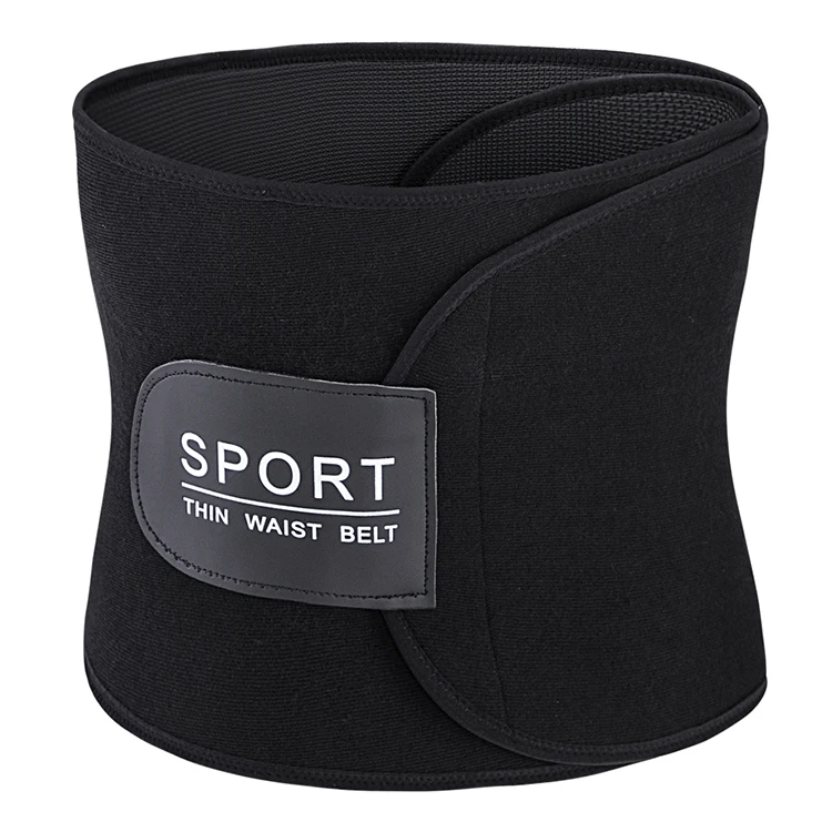 Neoprene Material Magic Paste Closure Free Size Boneless Waist Trainer Belt for Man and Women