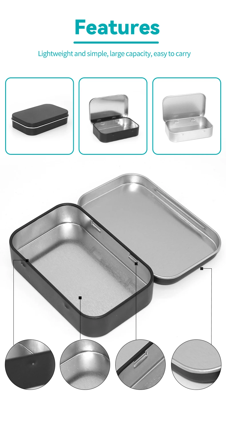 Odm Oem Factory Wholesale Small Batch Stock Custom Silver Black Candy