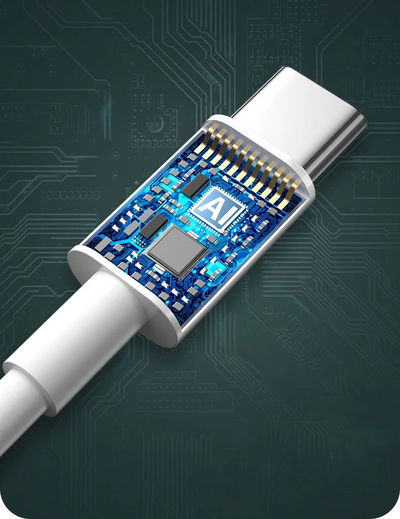 High Quality PVC Fast Charging 6A Cable Tipo c a Tipo c Usb C Charging Cable for Mobile Android
