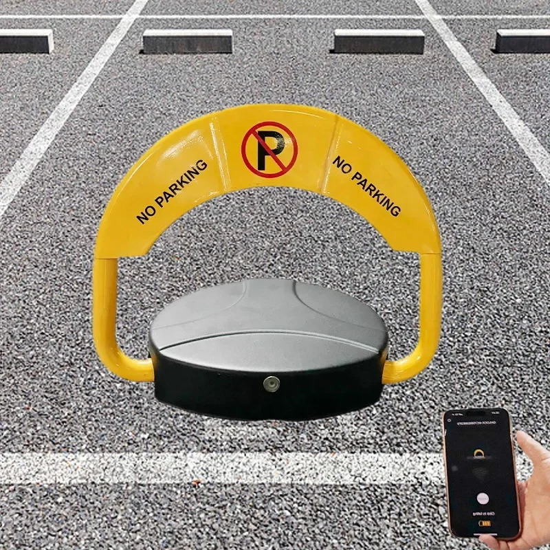 Eu Standard Remote Control Parking Lot Lock Car Parking Space Keeper Smart App Blue Tooth Control No Parking Lock
