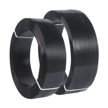 Factory Supply Embossed AAR PET Bind Plastic Strap Pack Belt Strapping Band Roll For Pallet Packing Machines
