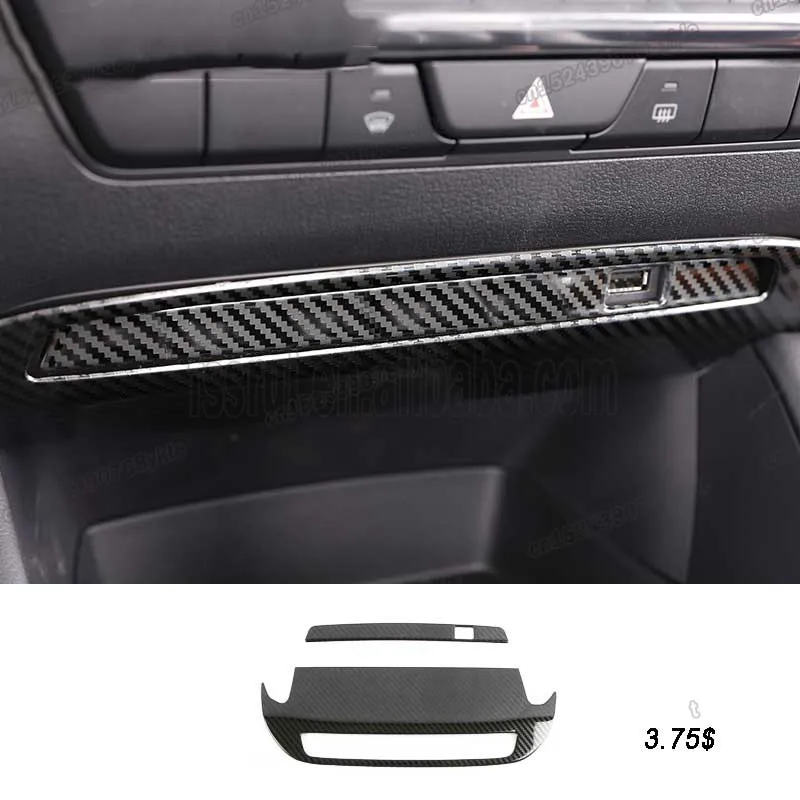 Source carbon fiber car interior accessories for Mazda 3 Axela