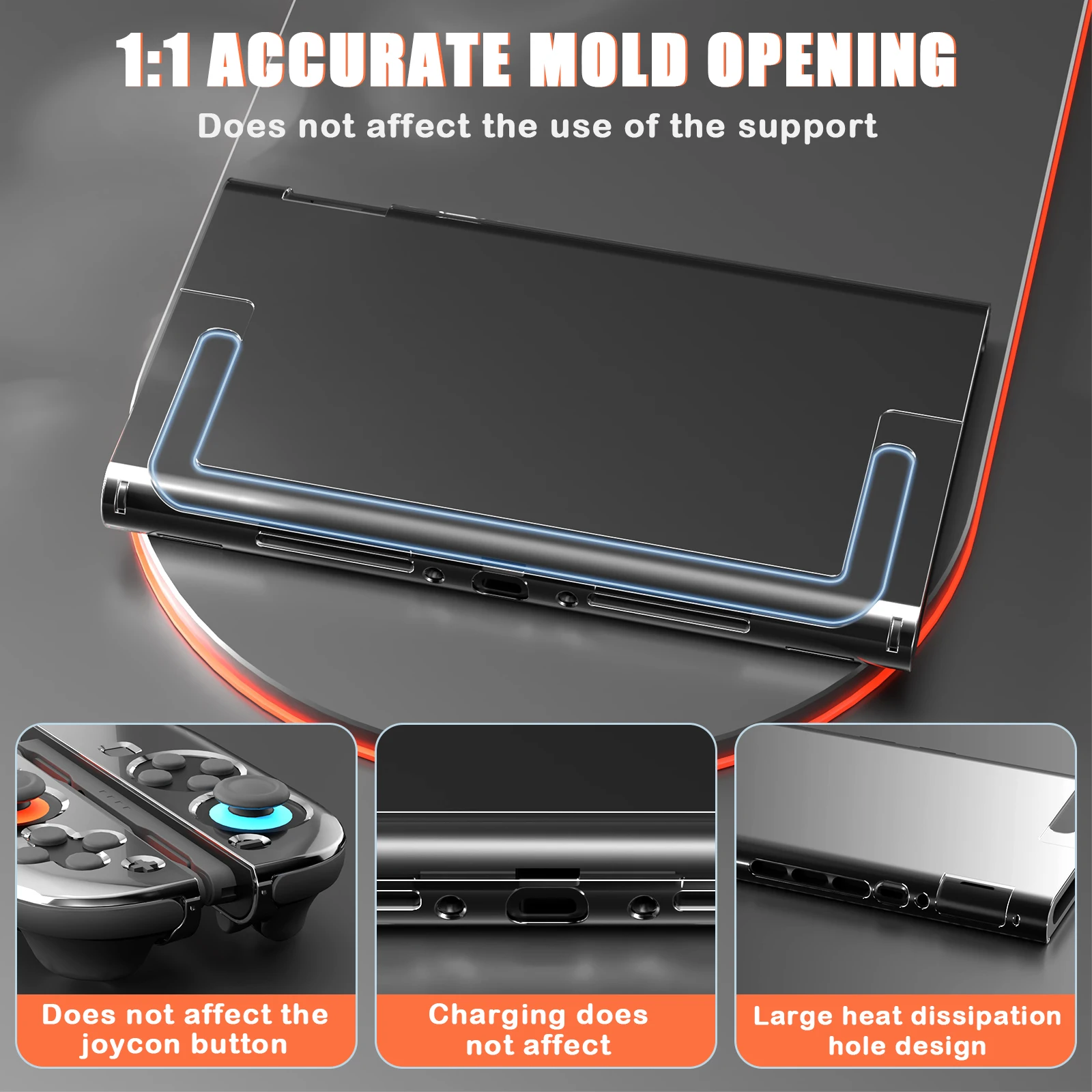 Protect Your Nintendo Switch 2 with a Clear Hard Shell Case