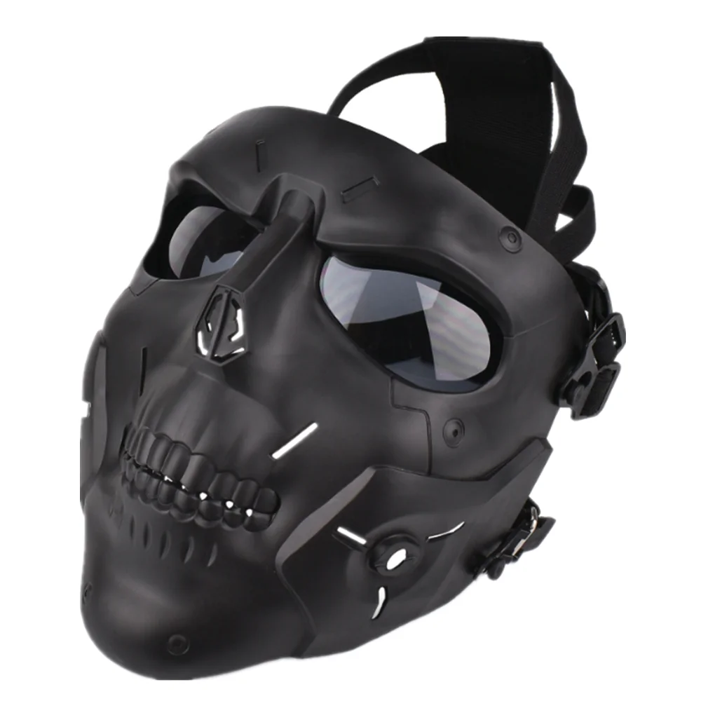 Tactical Masks With PC Lens Paintball Games CS Field Mask Hunting Motorcycle Cycling Full Face Mask