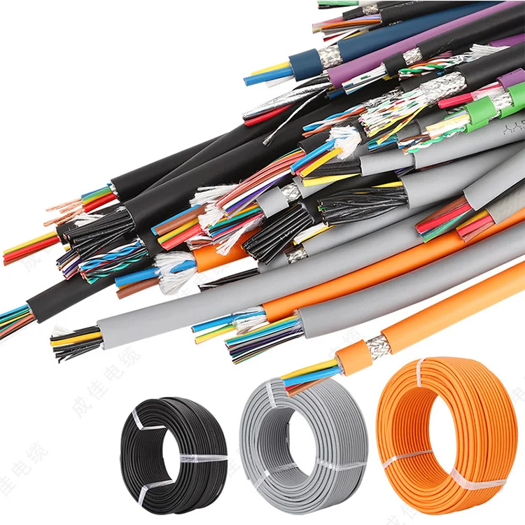 Cables de automatización duraderos TRVV de doblez flexibles YY1007