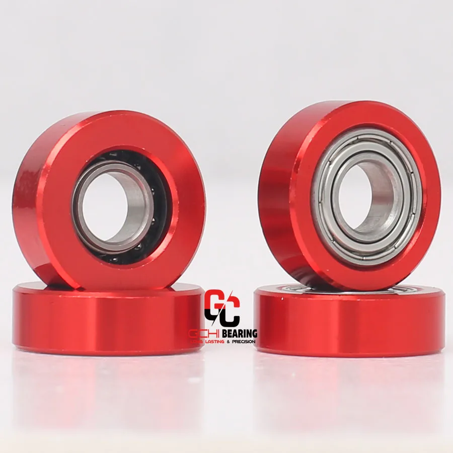 Overlap 608 Z Hybrid Ceramic Bearings (8mm) for Inline Skates