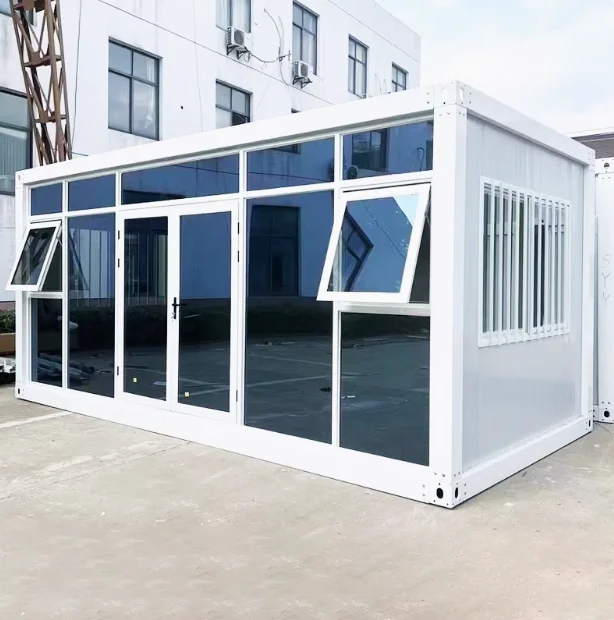 Steel Aluminum Profile Glass Sunroom With Doors and Windows for House & Villa Application