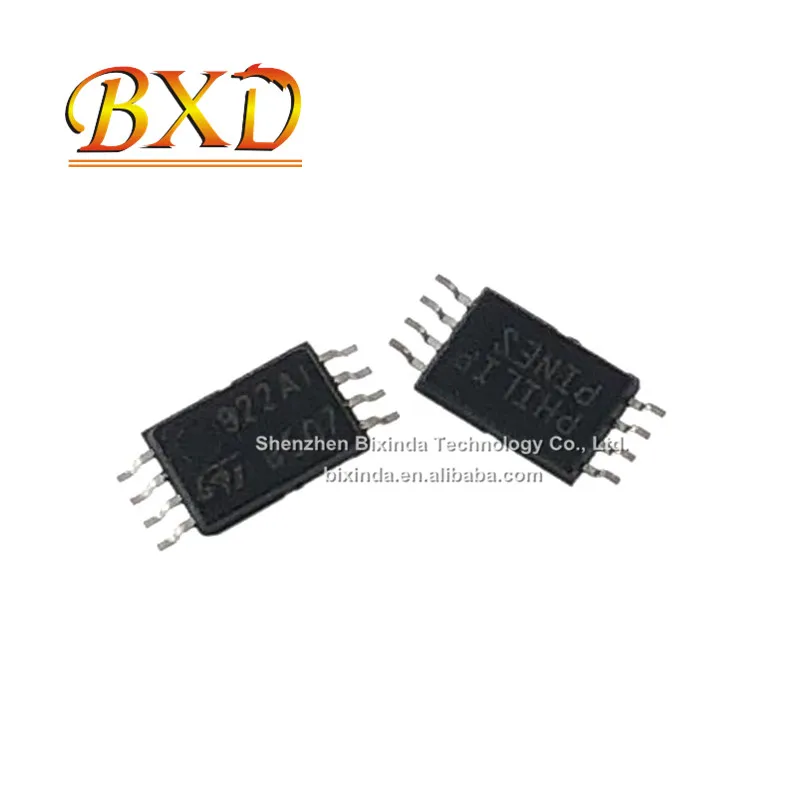 922AI TS922AIPT 922A1 TSSOP8 Low noise operational amplifier IC amplifier chip